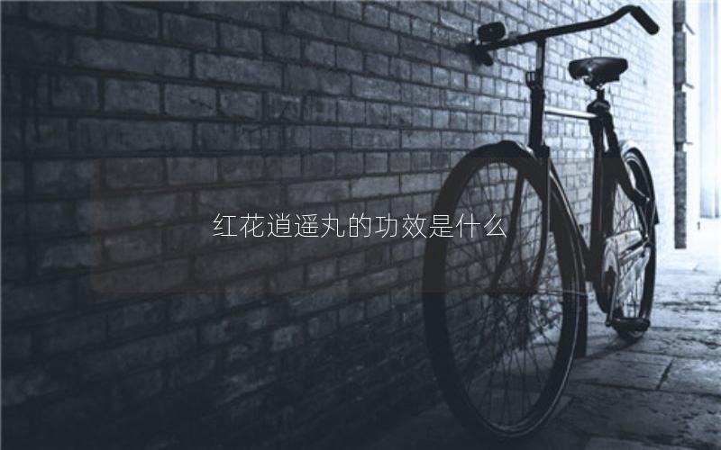 红花逍遥丸的功效是什么