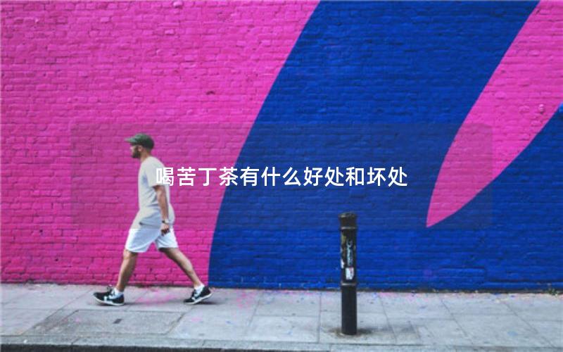 喝苦丁茶有什么好处和坏处