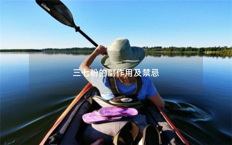 三七粉的副作用及禁忌