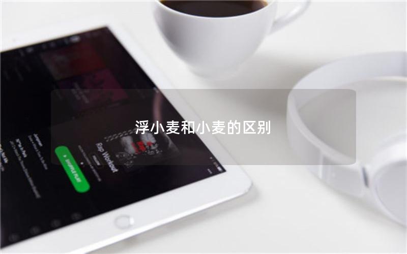 浮小麦和小麦的区别