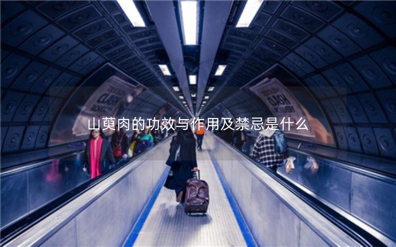 山萸肉的功效与作用及禁忌是什么