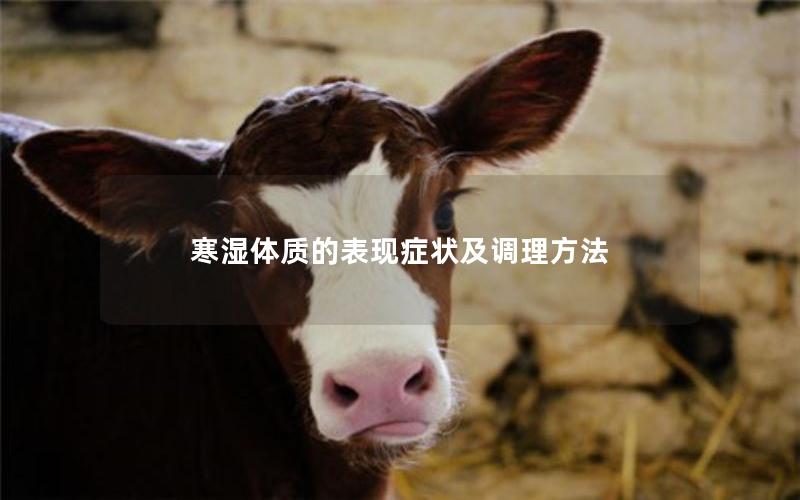 寒湿体质的表现症状及调理方法