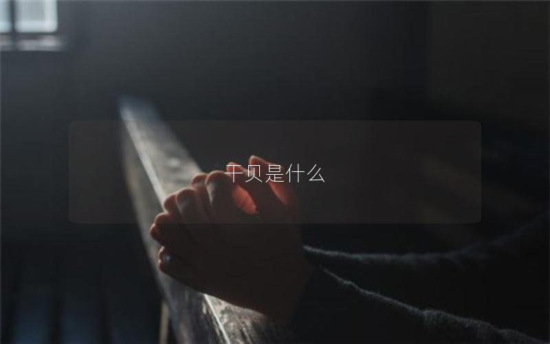 干贝是什么