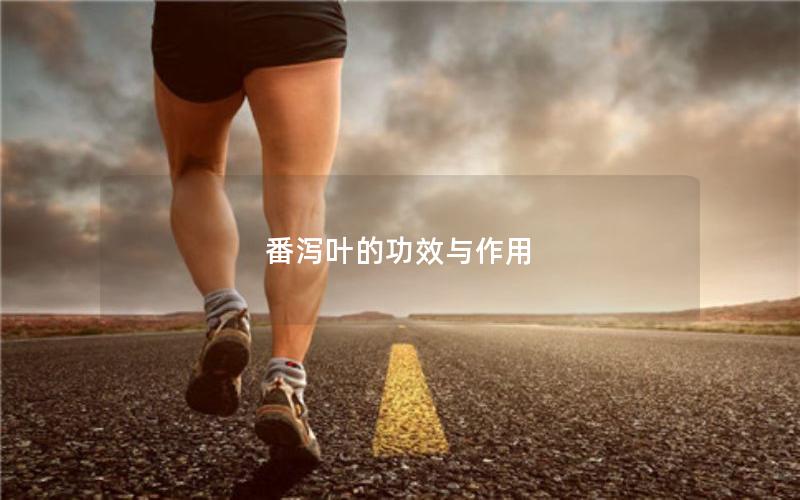 番泻叶的功效与作用