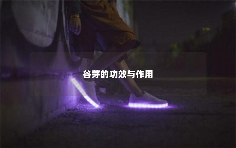 谷芽的功效与作用