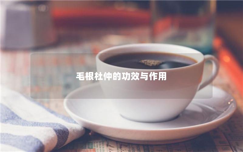 毛根杜仲的功效与作用